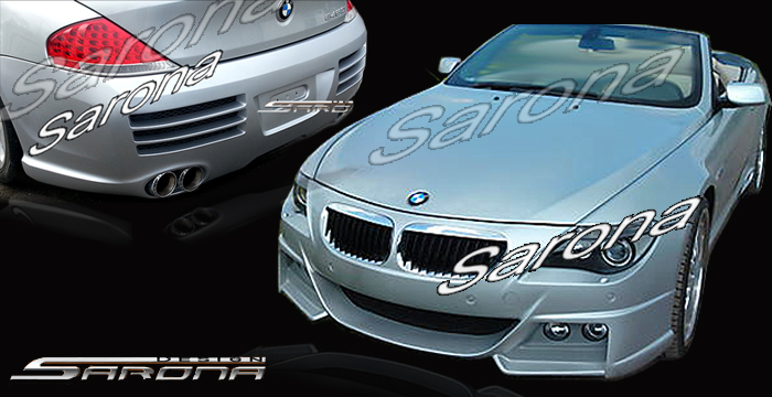 Custom BMW 6 Series  Coupe & Convertible Body Kit (2004 - 2010) - $2290.00 (Part #BM-068-KT)